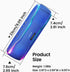 ERKEISEHN Bluetooth Speaker, IPX7 Waterproof Wireless Speakers, Flashing Light, 25W Super Bass, 24H Playtime, Stocking Stuffers White Elephant for Adults, TWS Pairing, Beach Vacation Essentials, Blue