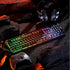 Redragon K521 Upgrade Rainbow LED Gaming Keyboard, 104 Keys Wired Mechanical Feeling Keyboard with Multimedia Keys, One-Touch Backlit, Anti-Ghosting, Compatible with PC, Mac, PS4/5, Xbox