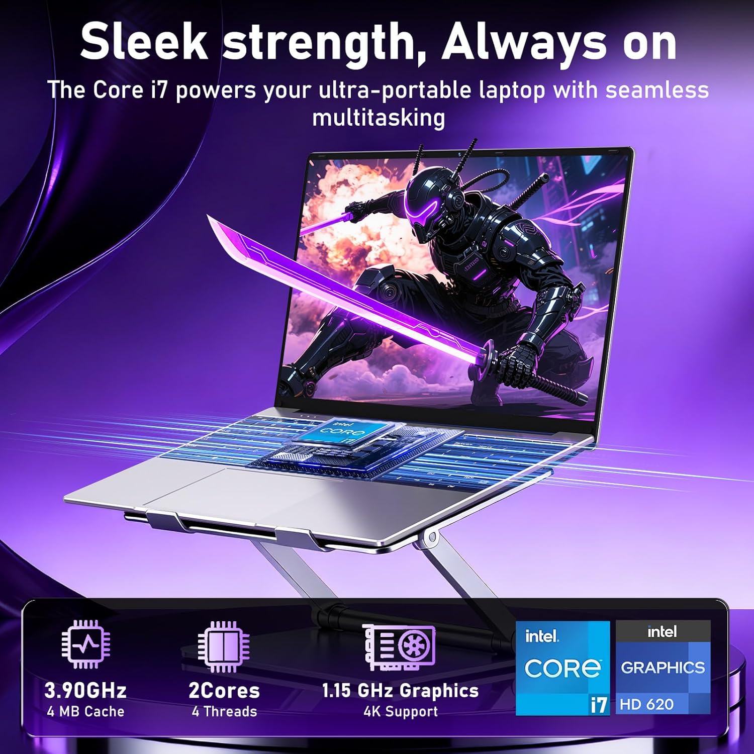 2026 New Gaming Laptop, 15.6 Inch Lap Top PC Windows 11 Pro, 32GB RAM 1TB SSD,Intel Core i7-7600U Processor(Up to 3.9GHz), 2 Years Warranty, FHD 1920 * 1080, Backlit, 180°Open, 6000mAh/46.2Wh
