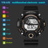 Men’s Military Sports Digital Watch – Large Dial, Waterproof, Luminous, Multifunctional with Alarm for Outdoor Use