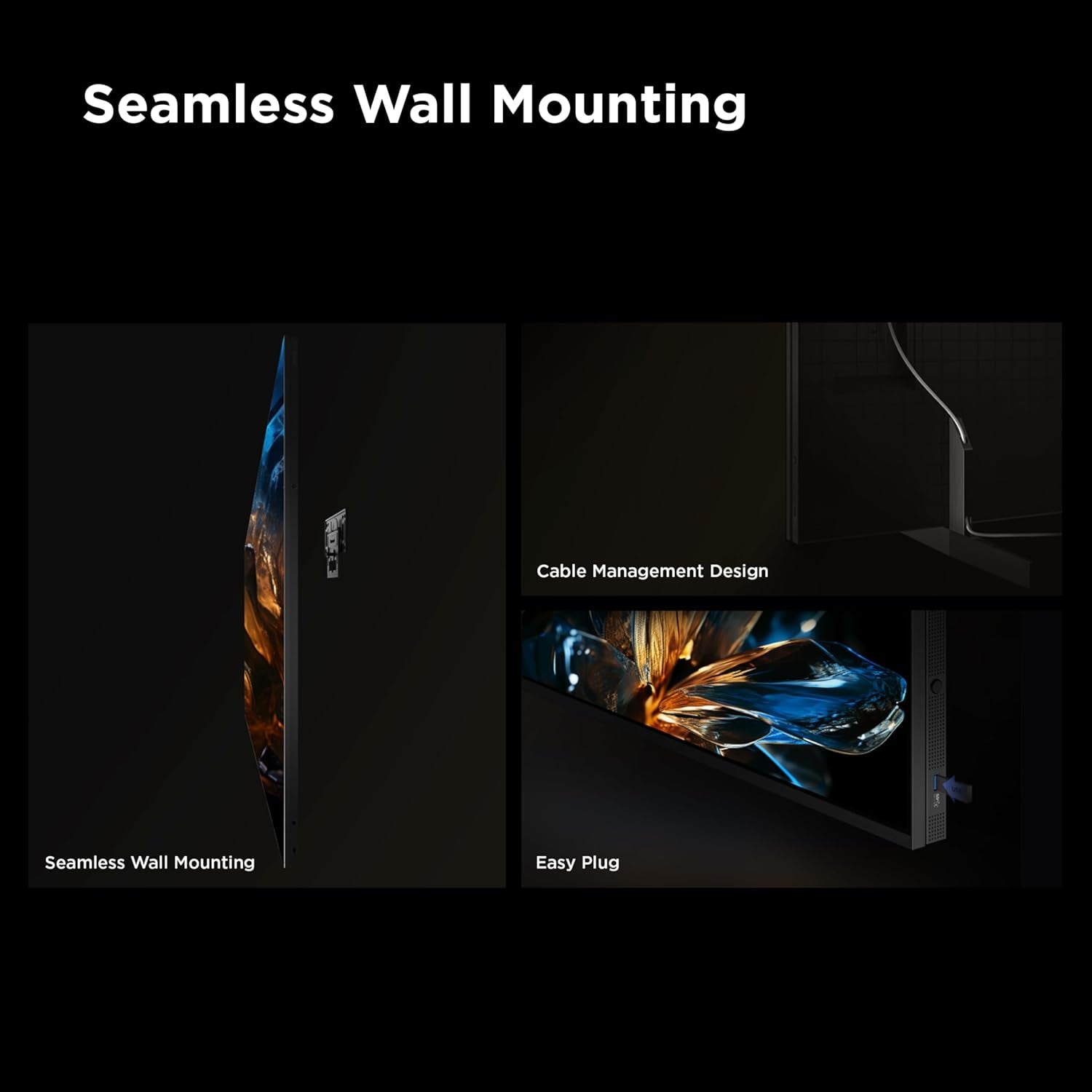 TCL 85 Inch Class QM7K Series | Mini LED QLED 4K HDR | 85QM7K, 2025 Model | 120HZ-144HZ Anti Reflective Screen Smart Google TV Dolby Atmos Onkyo Audio | Voice Remote Alexa Gaming Streaming Television