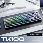 Xuan Silver Fox TK100 Dual-Mode Wireless Mechanical Keyboard