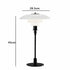 Modern Glass Table Lamp