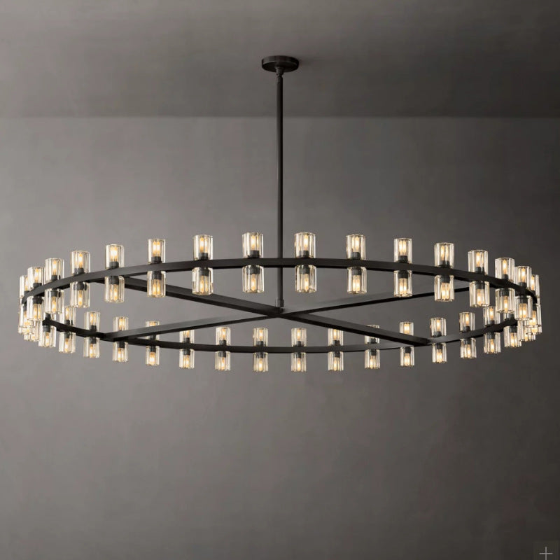 Luxury Copper Crystal Chandelier Collection