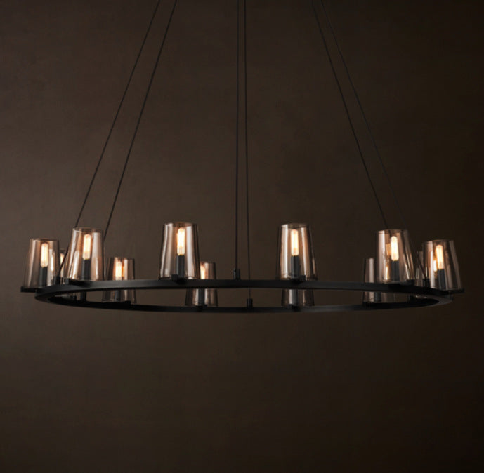 Luxury Copper Glass Lighting Collection