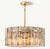 Luxury Copper & Glass Chandelier Collection