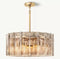 Luxury Copper & Glass Chandelier Collection