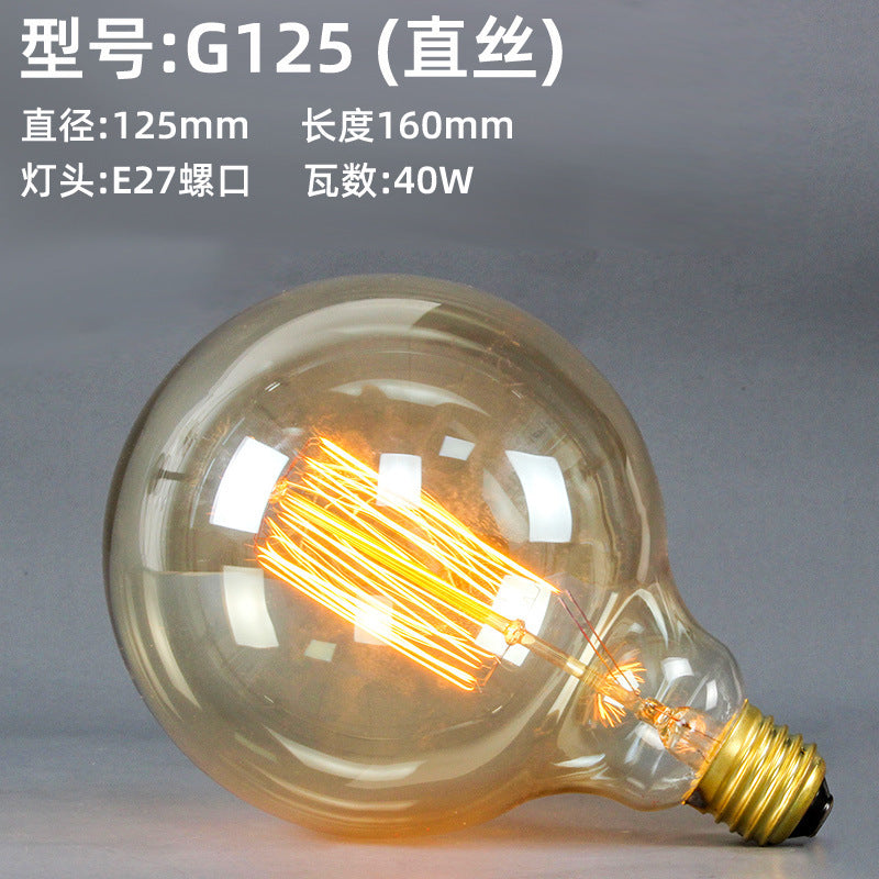 40W Vintage Edison Filament Bulb – Retro Decorative Incandescent Light