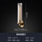 Luxury Copper Crystal Wall Sconce