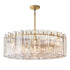 Luxury Copper & Glass Chandelier Collection