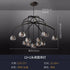Modern All-Copper Crystal Chandelier