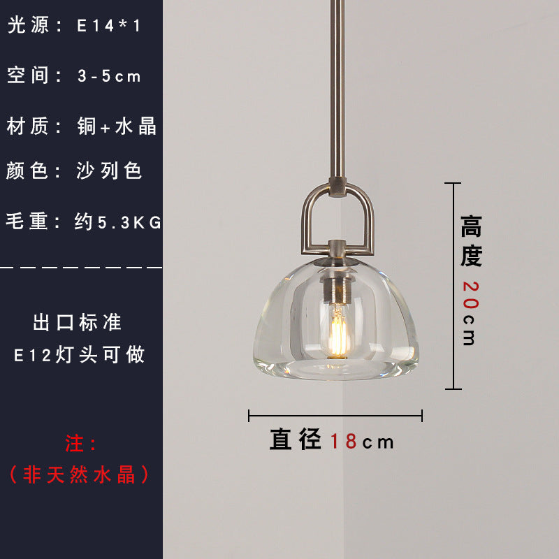 Luxury Crystal Pendant Light