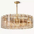 Luxury Copper & Glass Chandelier Collection