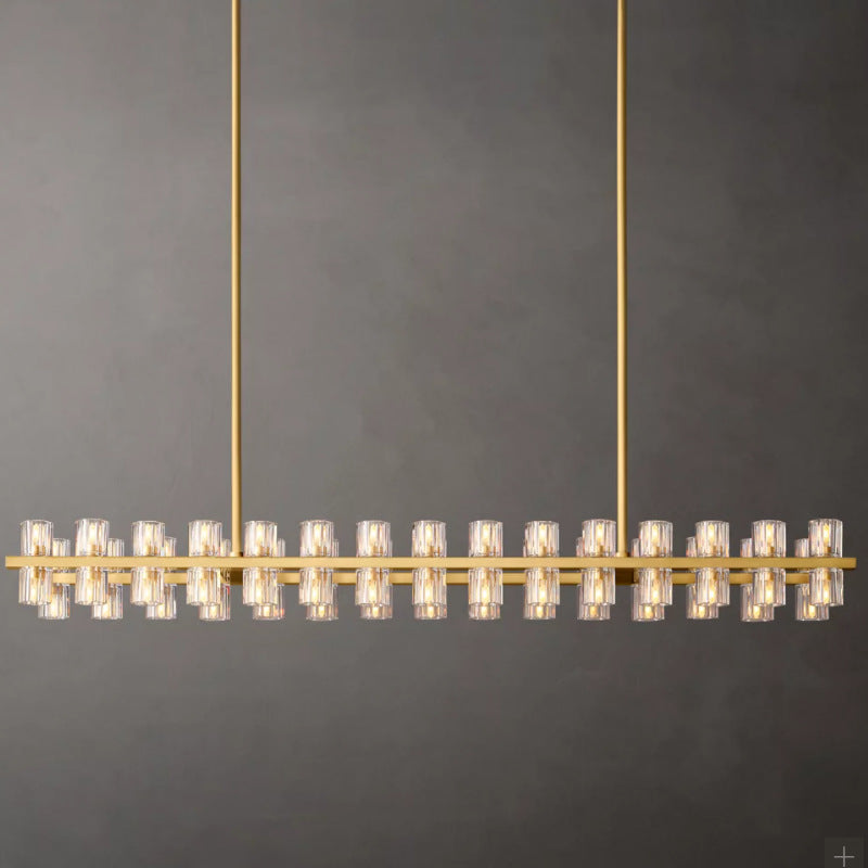 Luxury Copper Crystal Chandelier Collection