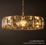 Luxury Copper Crystal Chandelier