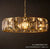 Luxury Copper Crystal Chandelier