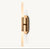 Modern Copper Glass Wall Sconce