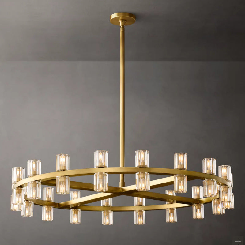 Luxury Copper Crystal Chandelier Collection