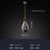 Modern All-Copper Crystal Pendant Light
