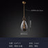 Modern All-Copper Crystal Pendant Light
