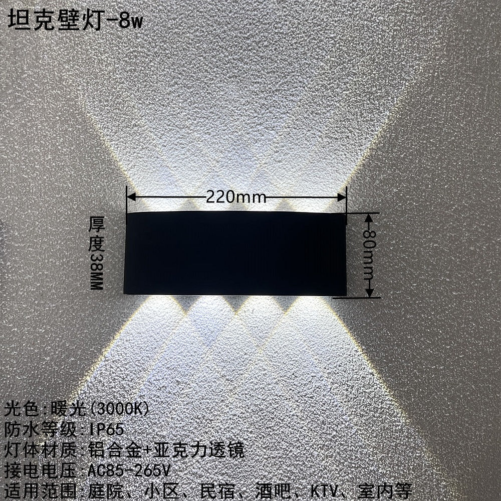 Modern Outdoor LED Wall Sconce