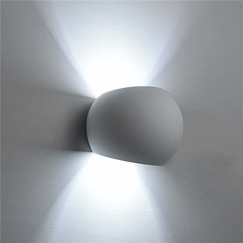 Modern Up & Down Gypsum Wall Sconce