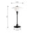 Modern Glass Table Lamp