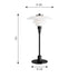 Modern Glass Table Lamp