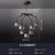 Modern All-Copper Crystal Chandelier