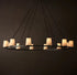 Luxury Copper Fabric Shade Lighting Collection