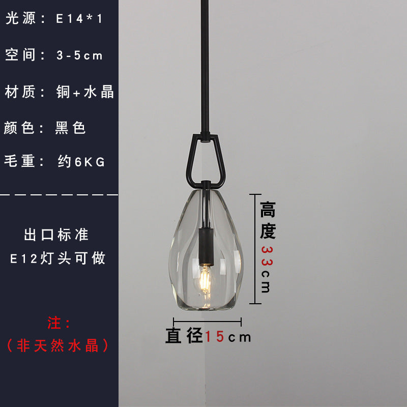 Luxury Crystal Pendant Light