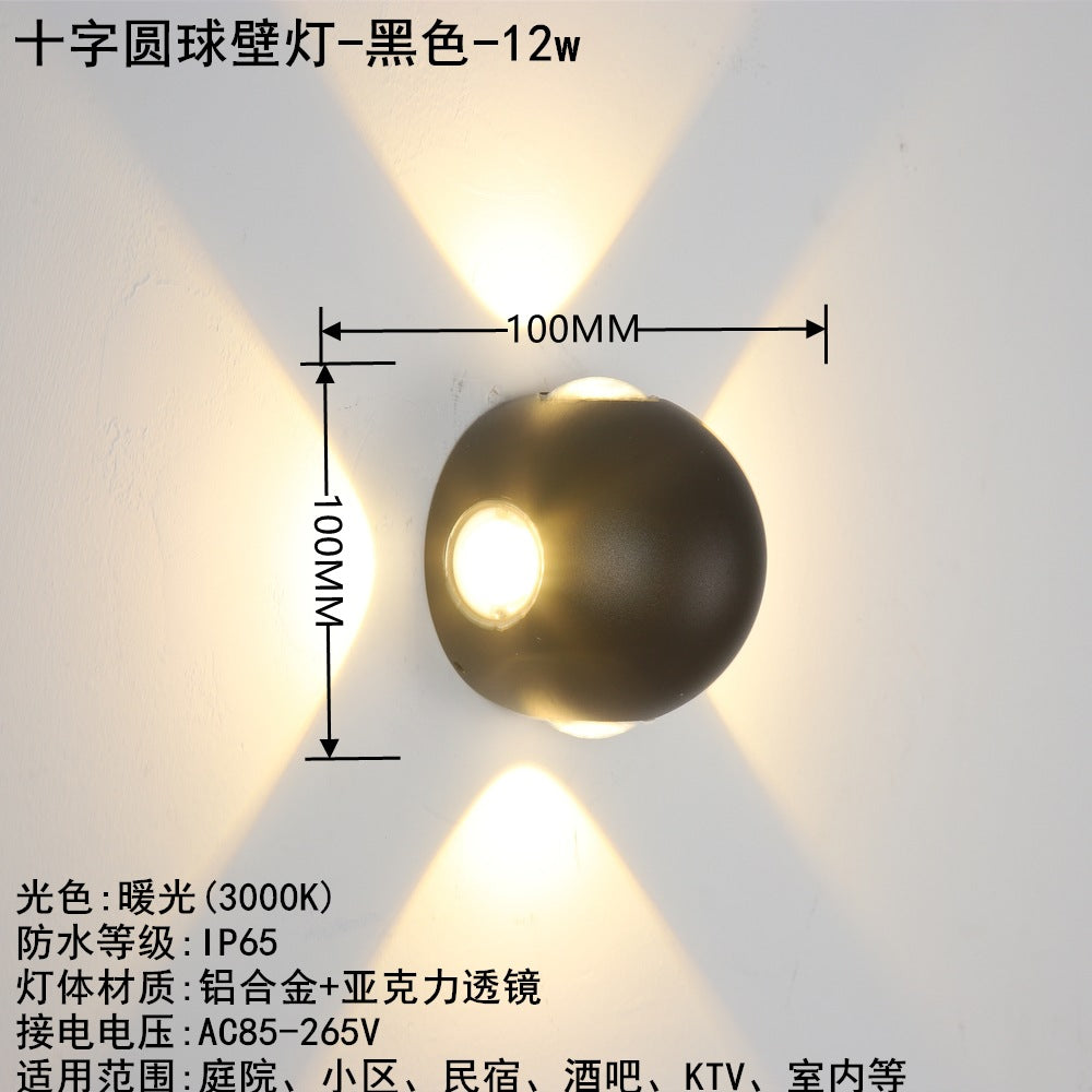 Modern Outdoor LED Wall Sconce