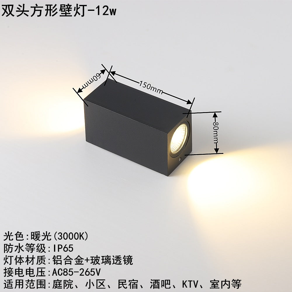 Modern Outdoor LED Wall Sconce
