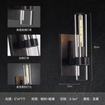 Luxury Copper Crystal Wall Sconce