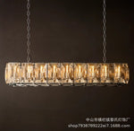 Luxury Copper Crystal Chandelier