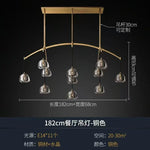 Modern All-Copper Crystal Chandelier