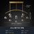 Modern All-Copper Crystal Chandelier