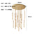 Luxury Crystal Spiral Staircase Chandelier