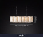 Modern Marble Island Chandelier