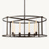 Modern Copper & Glass Chandelier Collection