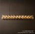 Luxury Copper Crystal Chandelier
