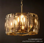 Luxury Copper Crystal Chandelier