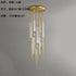 Luxury Crystal Spiral Staircase Chandelier