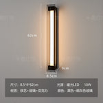 Modern Bauhaus Long Linear Wall Sconce – Minimalist Contemporary Wall Lighting
