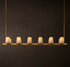 Luxury Copper Fabric Shade Lighting Collection