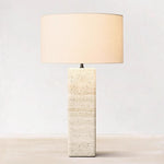 Modern Simple Accessible Luxury Decorative Stone Table Lamp Scandinavian Ins Style Designer Creative Retro Bedside Decorative Lamp