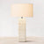 Modern Simple Accessible Luxury Decorative Stone Table Lamp Scandinavian Ins Style Designer Creative Retro Bedside Decorative Lamp