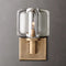 Luxury Copper Crystal Wall Sconce