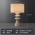 Japanese Minimalist Resin Table Lamp