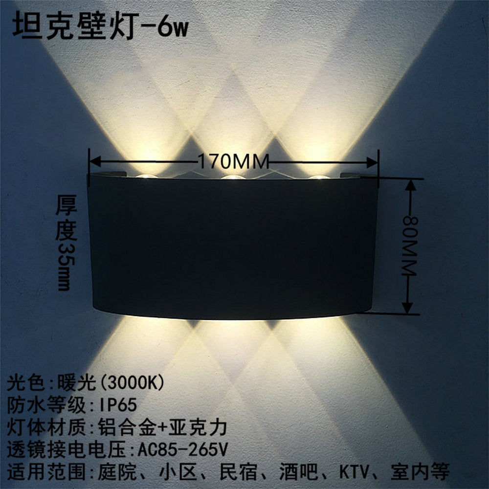 Modern Outdoor LED Wall Sconce